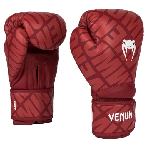 Venum Contender Boxing Gloves - color: Cherry Red/White, size: 14-Ounce, style: Contender 1.5 XT 3D