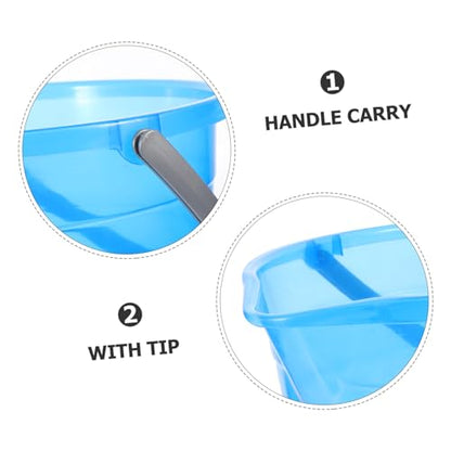 Portable Water Storage Bucket Food Grade Cleaning Buckets for Home Dormitory