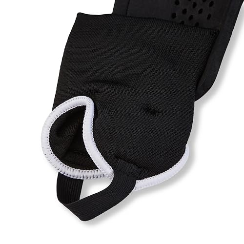 Mitre Unisex Soccer Shin Guards - color: Aircell Power Black/White, size: X-Large
