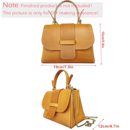 RIVEENY Shoulder Bag - Acrylic Leather Pattern Templates for Satchel, Bucket Bag (AAB-621)