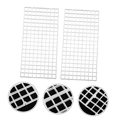 Totority 10pcs Fish Tank Divider Aquarium Isolation Panel Grid Divider for Compartmentalizing Fish Tanks for Projects and Turtle Habitats