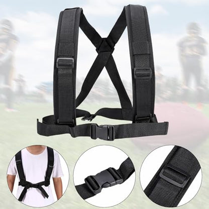 Sled Harness Pulling Strap Sports Full Body Football Tire Pulling Harness