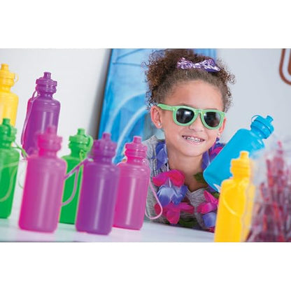 Fun Express Water Bottle Kids Bulk 60 Pack