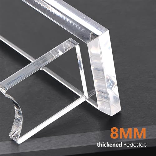 Acrylic Pen Holder Display Stand, Shop Fountain Pencil Makeup Brush Rack, Ballpoint Pen Showholder, Paintbrush Drying Rack Organizer Desk for Home School Office Or Store Use - style: 1 Tier