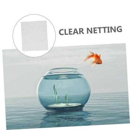 balacoo 4pcs Aquarium Jumping Mesh Cover Fish Tank Protective Netting for Turtles and Fish Convenient Installation Breathable Design to Prevent for Aquatic Safety