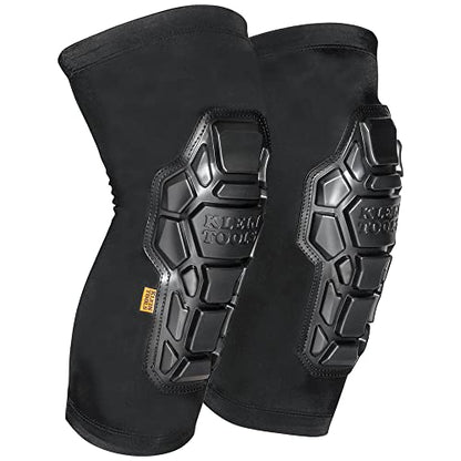 Klein Tools 60611 Knee Pads, Heavy-Duty Padded Knee Sleeves, L/XL - size: L/XL