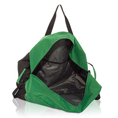 DALIX 25" Big Adventure Large Gym Sports Duffle Bag (Black Grey Navy Blue Red Camo) - color: Dark Green