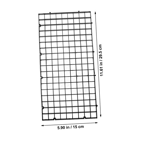 10pcs Fish Tank Divider Grid Divider Panels for Aquariums Easy to Install Isolation Board for Fish Breeding and Separation Material