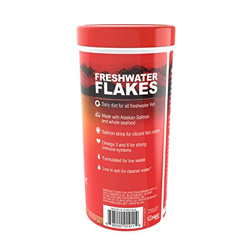 Omega One Freshwater Flakes, 2.2 oz