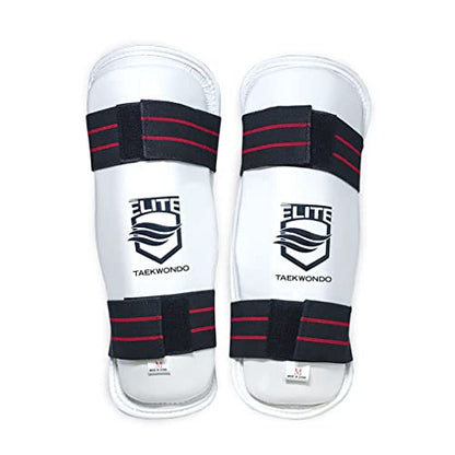 ELITE – Taekwondo Shin Guard for Kids & Adults (TKD Protector) - size: Small