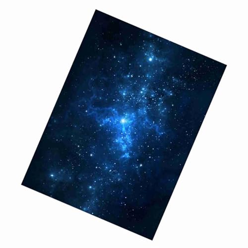 Fish Tank Background Poster, Aquarium Decoration Paper, PVC Adhesive Star Dust Backdrop for Fish Tank, Cichlid Decor, Accessories (61 * 41cm) - size: 61*41cm