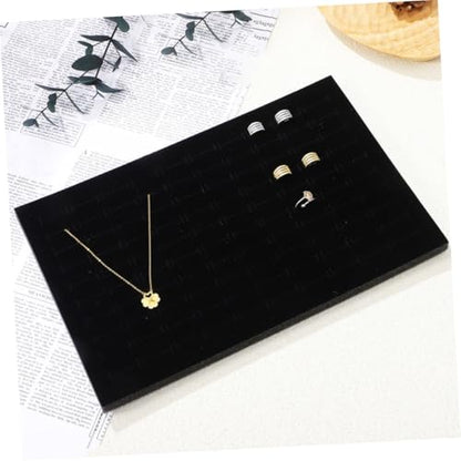 WOONEKY 4pcs Ring Display Box Inserts Showcase Sponge Support Jewelry Sponge Pad Soft Jewelry Storage Inserts