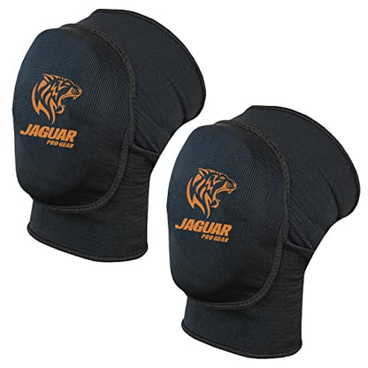 Midnight Knee Pad Pair For Boxing MMA Muay Thai And General Use Kids Adults Unisex (Black, CH) - size: CH