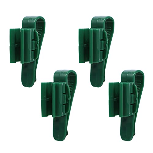 balacoo 4pcs Plastic Aquarium Clips for Fish Tank Hose Holder Multi-functional Fixing Clamps for Inlet Outlet Tubes Water Pipe Fixing