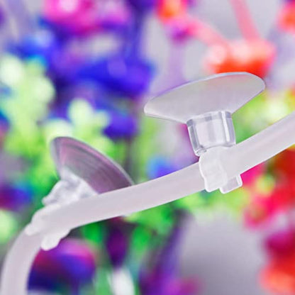 20Pcs Aquarium Fish Tank Suckers Suction Cups Holders Clips Clamps for 4/6mm Airline Tube
