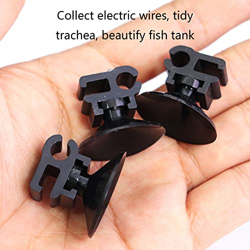 5 Pieces Aquarium Suction Cup Clip Fish Tube Hose Power Cord Buckle Wire Suction Cups Aquarium Accessories