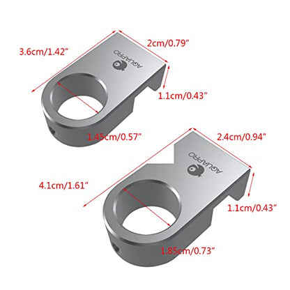 High-end Aquarium Pipe Holder Water Tube Clip Clamp For Holding Soft Hose Elegant Fish For Tank Hose Fix Clip For Aquari Lily Pipe Fixture