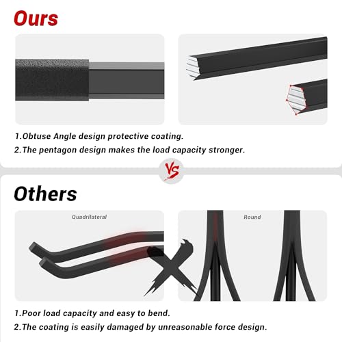 Ultrawall Garage Storage Hooks, Heavy Duty Steel Tool Organizer - size: 4 PCS