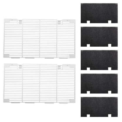 3104928.019 Dometic RV A/C 5 Filters and 2 Grilles,rv ac vent cover | Includes 2 ducted grilles and 5 air filters、Replaces OE 3104928.019、Helps keep A/C vents clean and airflow efficient