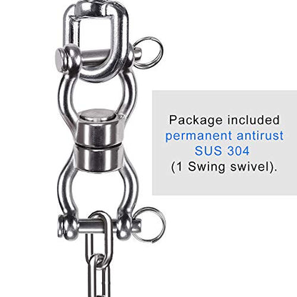 SELEWARE Heavy Duty Bearing Swing Swivel, 360° Rotation Hanging Accessory - color: Swivel - Style B