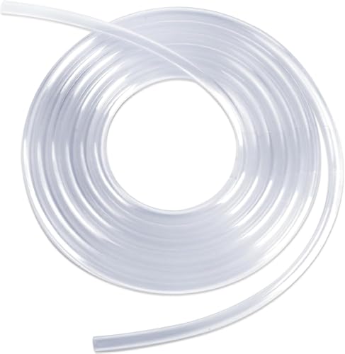 3/16" Aquariums Airline Tubing 25 Feet Standard Aquarium Tubing for Fish Tank Flexible Air Hose Pure Hose Aquarium Garden Terrarium Pond - size: 25 feet