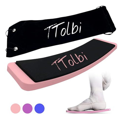 Turn Board for Dancers and Skaters, Ballet and Figure Skating Spinner - color: Pink