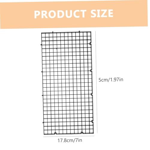DECHOUS 6Pcs Fish Tank Divider Grid Plate Aquarium Bottom Resistant Easy to Install for Aquascaping and Betta Fish Tanks