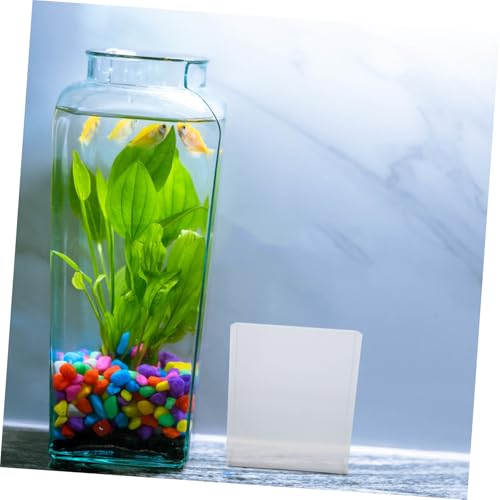 UPKOCH Small Betta Fish Bowl Observation Box Portable Betta Tank for Fish Breeding for Aquarium Hatching