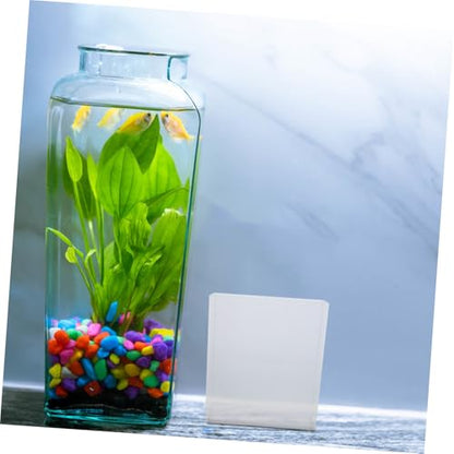 UPKOCH Small Betta Fish Bowl Observation Box Portable Betta Tank for Fish Breeding for Aquarium Hatching