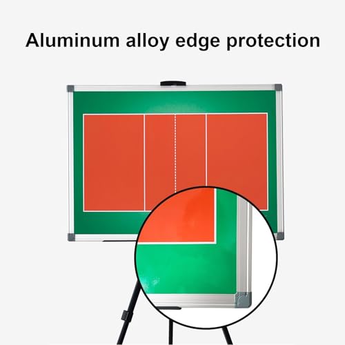 Volleyball Clipboard, Volleyball Magnetic Coaching Board, with Storage Backpack, Magnetic Chess Pieces, for Training