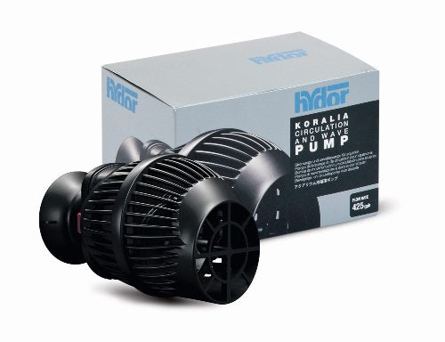 Hydor Koralia Nano Aquarium Circulation Pump, Includes Built-In Cable Protector, 425 GPH, Measures 2.4-Inches & is Ideal for Fresh or Salt Water Use - style: 425 gph