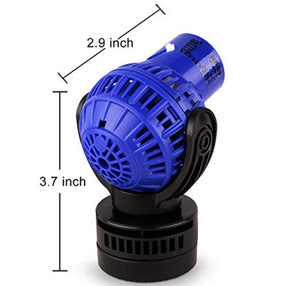 1050 GPH Aquarium Circulation Pump Wave Maker Power Head with magnetic mount Suction Blue - size: 1050 GPH (Blue)