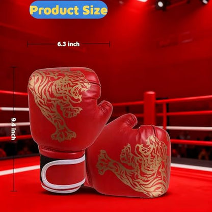 Boxing Gloves for Kids Kids Boxing Gloves Red Blue - color: Red