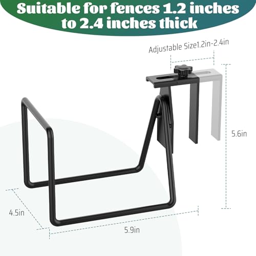 Garden Hose Holder,Adjustable Hose Hanger Wall Mount for Pool Equipment,Heavy Duty Water Hose Hangers for Outside,Sturdy Hose Hooks for Garden (2 Pack) - size: 2 Pack
