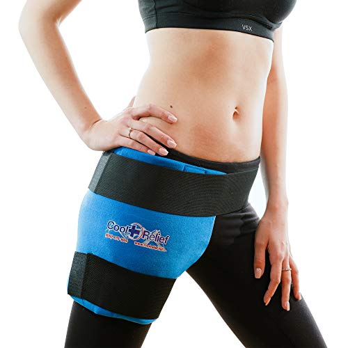 Soft Gel Hip Ice Wrap - size: 11x12 Inch (Pack of 1)