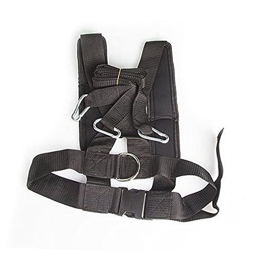 balacoo Adjustable Sled Workout Harness with Padded Shoulder Straps for Resistance Training and Endurance Building Durable Heavy Duty Design for Strength and Speed Training