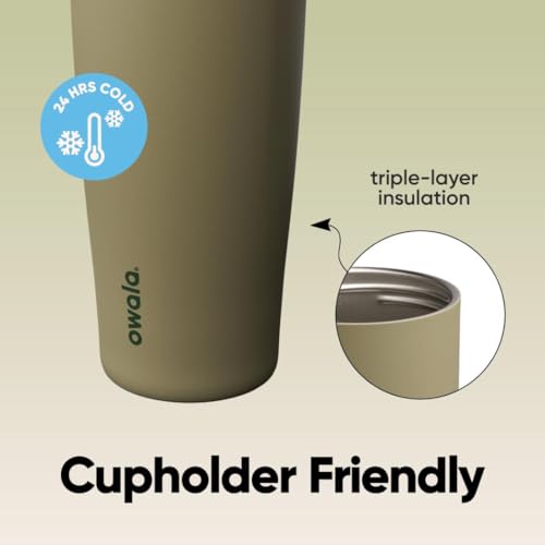 Owala FreeSip Sway Stainless Steel Water Bottle 40 oz Off Road - color: Off Road, size: 40 Ounces