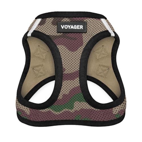 Voyager Step-in Air Dog Vest Harness - Army, X-Small - color: Army/Black Trim, size: XS (Chest: 13 - 14.5")