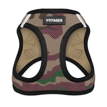 Voyager Step-in Air Dog Vest Harness - Army, X-Small - color: Army/Black Trim, size: XS (Chest: 13 - 14.5")