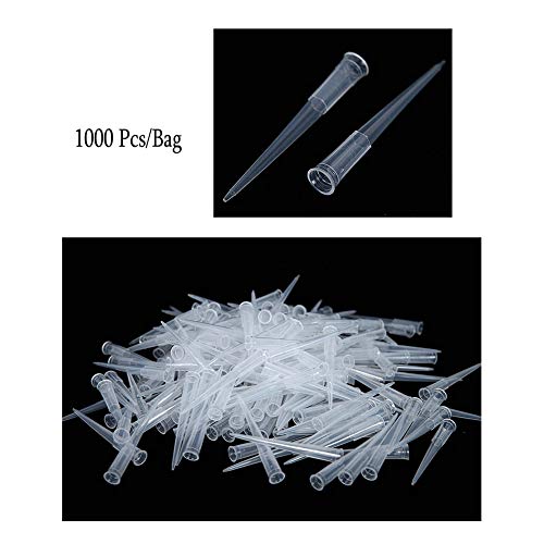 200ul Pipette Tips - Universal Pipette Tips - Clear White,1000 Pcs/Bag - size: 200ul - 1000 Pcs/Bag