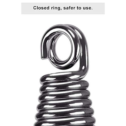 SELEWARE Heavy Duty Heavy Bag Spring for Punching Bags up to 300 lbs - color: Silver-1 Pcs Conical Spring Only