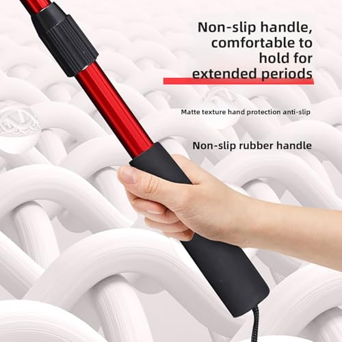 Foldable Telescopic Fish nets Fishing net Rubber Coated Shrimp net Suitable for Freshwater Salt Water with Soft EVA Foam Handle - size: 32", style: Silicone Mesh