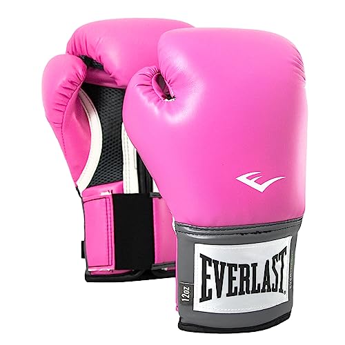 Everlast Women's Pro Style Training Gloves | Pink | 8oz