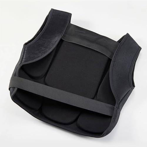 Martial Arts Chest Guard Heavy Duty Foam Padding Body Protector Fit for Adult Sparring Shock Absorbing Karate Taekwondo Gear Adjustable Straps Ventilated Polyester - size: XX-Large