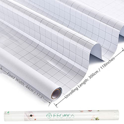 White Total Blackout Window Film, Static Cling Blackout Window Clings, 100% Light Blocking Film, Room Darkening Window Cover for Privacy Day Sleep Sun Blocking 17.3x118 inches - size: 17.3“ x 118" (44x300cm)