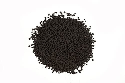 THRIVA Natural Soil Substrate for Natural Planted Aquarium, Plant or Shrimp Stratum, Clay Gravel and Stable Porous Substrate for Freshwater Aquarium, Rainforest Black 5L(10lbs),Small Size - size: S-1mm-5L