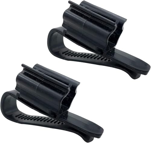 2Pcs Fish for Tank Mounting Clip Water Pipe Hose Holder Multifunction Adjustable Clamp for 0.31""-0.62"" Dia Tub Aquarium Tube Holder, Aquarium Air Pump Accessories Aquarium Pumps and Filters (Black) - color: Black