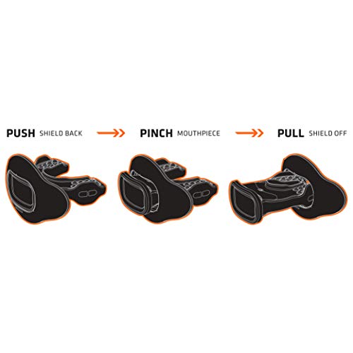 Shock Doctor 39-99-31 Interchange Mouthguard Silver Chrome OSFA-OSFA