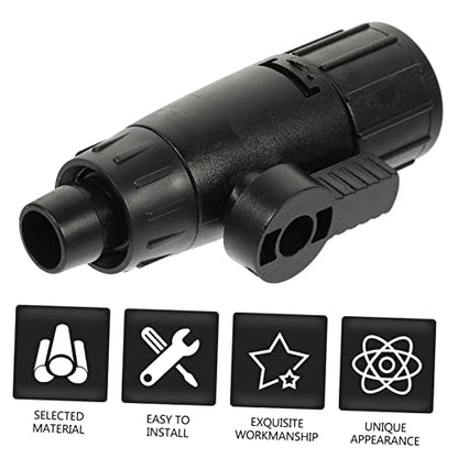 Levemolo Aquarium Water Control Valves Fish Tank Valve for Water Regulation Soft Hose Connector Easy Installation and High-Grade Material