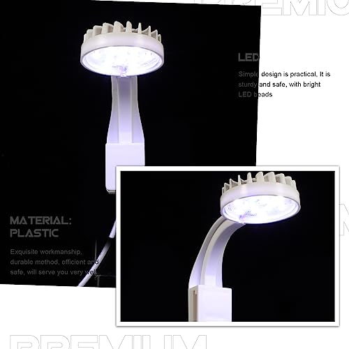 POPETPOP Professional Fish Tank Clip Light for Aquatic Plants Convenient Led Aquarium Lighting and for Ornamental Fish Tanks